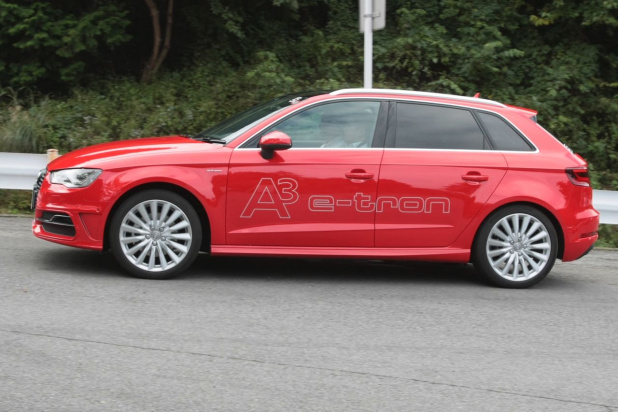 「【Audi A3 Sportback e-tron試乗】アウディから日本初上陸のPHV、価格564万円の価値はどこにある？」の9枚目の画像