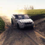 レンジローバー・イヴォーク・コンバーチブルの最新映像を公開【動画】 - 2016_Range Rover Evoque Convertible_ testing_1