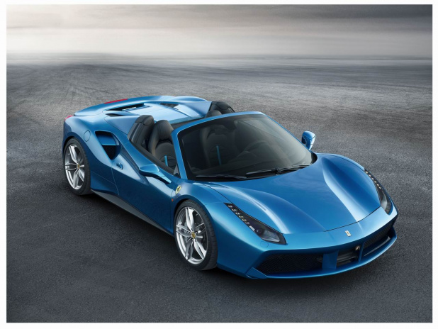 「フェラーリ史上最強V8オープン「488スパイダー」上陸。価格は3570万円」の2枚目の画像