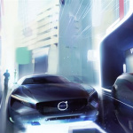 【東京モーターショー15】クラリオンが市販ナビのほかフルデジタルサウンドシステムを参考展示 - Volvo Cars' vision of an electric future