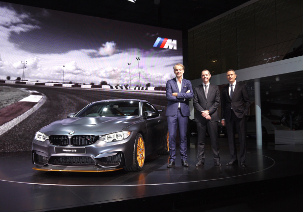 「【東京モーターショー15】BMWはダイナミックな走りと環境イメージを主張！M4 GTSを世界初公開」の3枚目の画像