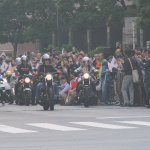 「【東京モーターショー15】荒川静香さんもバイクで参加！「東京モーターショー60周年記念パレード」」の1枚目の画像ギャラリーへのリンク