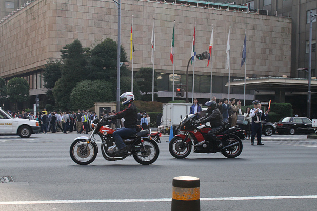 「【東京モーターショー15】荒川静香さんもバイクで参加！「東京モーターショー60周年記念パレード」」の8枚目の画像