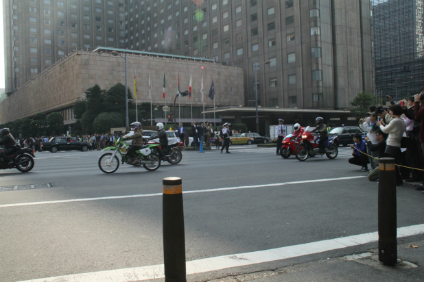 「【東京モーターショー15】荒川静香さんもバイクで参加！「東京モーターショー60周年記念パレード」」の9枚目の画像