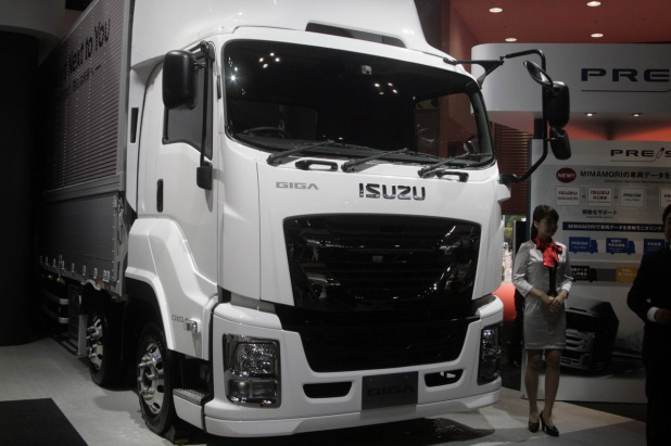 「【東京モーターショー15】いすゞは、持続可能な大型トラックへ天然ガス車を提案」の3枚目の画像