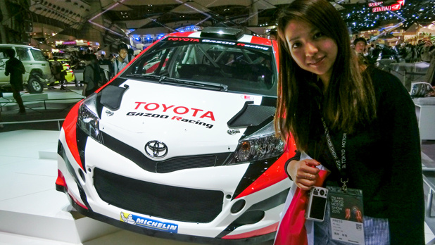 「【東京モーターショー15】 F1女子大興奮！ 三連覇を果たした最強WRCカーとは？」の20枚目の画像