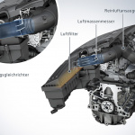フォルクスワーゲンのディーゼル問題、まずは欧州向けの解決策を提示 - 1.6 TDI Motor ( EA 189 ): Strömungsgleichrichter