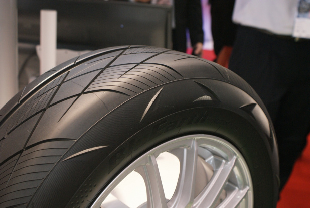 「【東京モーターショー2015】商品化も近いタイヤ新技術の競演、アイデアを競う」の10枚目の画像