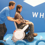 【東京モーターショー2015】横浜の2社、車椅子の新しいカタチを提案 - DSC04015