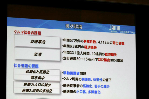 「【東京モーターショー15】事故ゼロ、渋滞ゼロが自動車メーカーの夢。その実現には自動運転がキーになる」の3枚目の画像