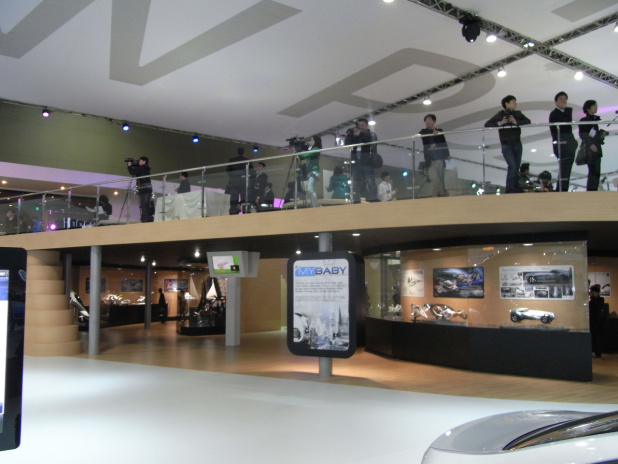 2011ソウル・インターナショナル・オートショーのヒュンダイ主展示の隣に“新建造”されたMY BABY館。