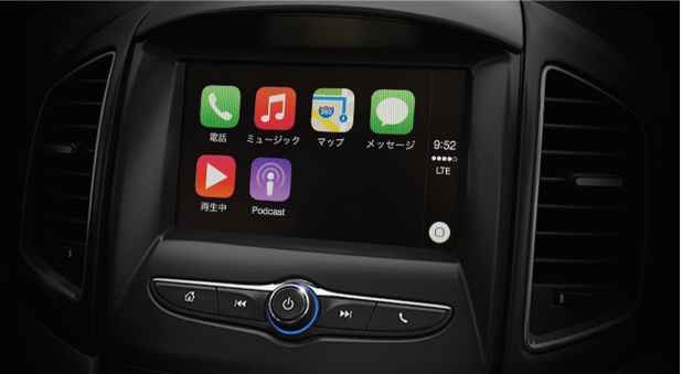 「シボレー・キャプティバが「Apple CarPlay」に対応、安全装備も強化」の1枚目の画像