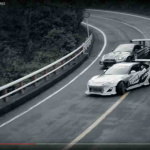 競技車両での峠ツインドリフトは、やっぱりチョー危ない映像【動画】 - Hakone_Drift01