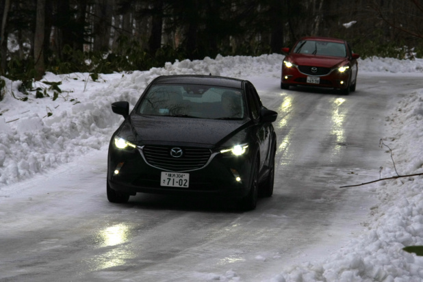 「マツダの人馬一体の走りは雪上でもi-ACTIV AWDのおかげで可能に」の2枚目の画像