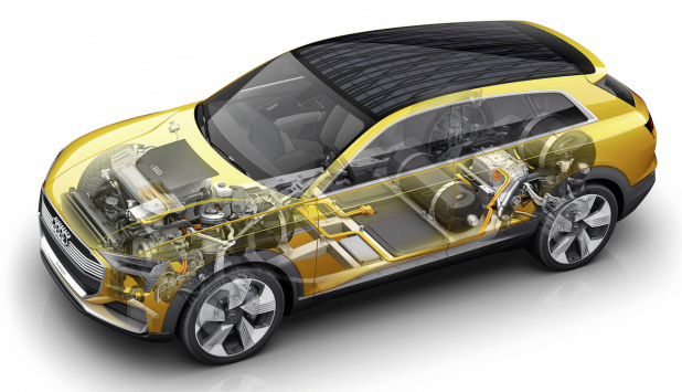 「アウディがFCVのコンセプトカー「Audi h-tron quattro concept」を発表」の12枚目の画像