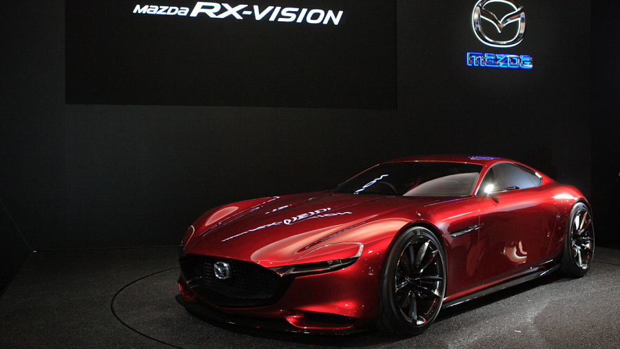 東京オートサロン16 東京モーターショーで評判だったrx Visionがオートサロンに登場 Clicccar Com