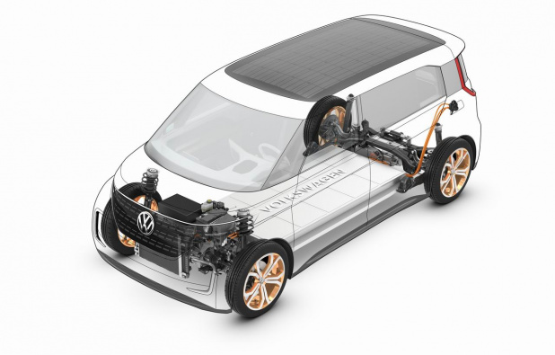 「VWはディーゼルから電気へシフト!? 21世紀のワーゲンバスを101kWhバッテリー搭載で発表」の5枚目の画像