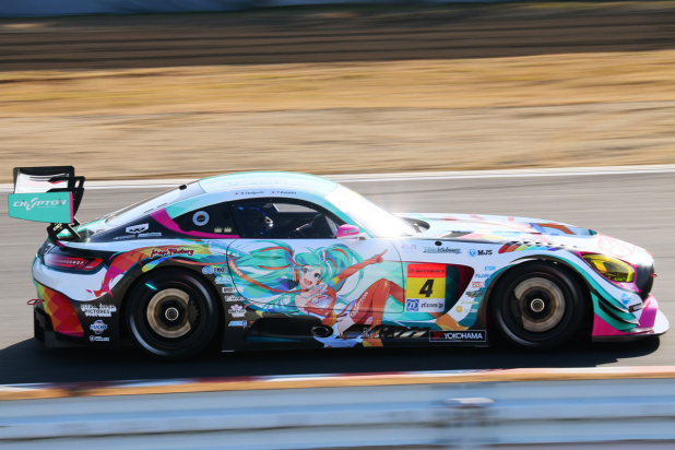 「【SUPER GT2016】グッドスマイルレーシングの初音ミクAMG GT3、筑波でシェイクダウン！」の6枚目の画像