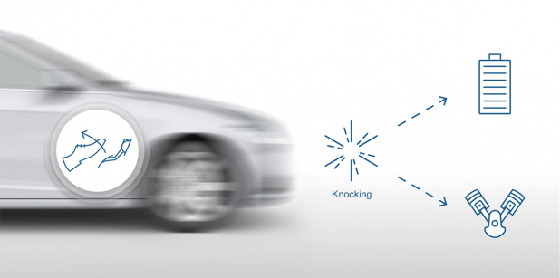 「軽い振動でドライバーにエコドライブや事故防止を通知するボッシュ・アクティブアクセルペダル」の2枚目の画像