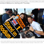 「【F1姉妹が行く！ オーストラリアGP木曜日編 】 憧れのドライバーが目の前に！大興奮のドライバーズサイン会」の17枚目の画像ギャラリーへのリンク