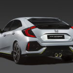 ホンダが最新のアキュラ「MDX」、「シビック ハッチバック」プロトタイプを披露 - 2017 Honda Civic Hatchback Prototype