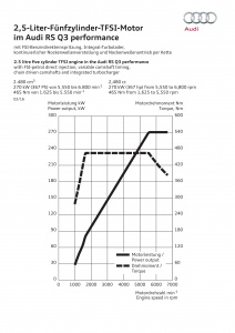 Audi RS Q3 performance