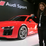 「F1女子が発見した、新型Audi R8とF1の共通点とは？」の1枚目の画像ギャラリーへのリンク