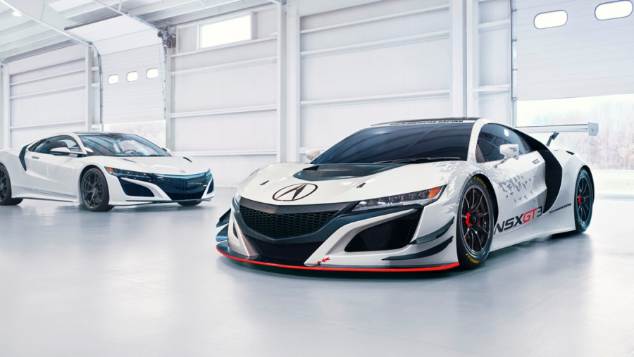 Super Gtデビューが待ち遠しい アキュラ Nsx Gt3 公開 Clicccar Com