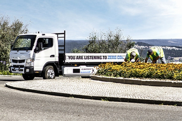 「三菱ふそうの電気トラック「キャンター E-CELL」が次世代の都市内輸送を担う～ドイツで初の実用供試」の2枚目の画像
