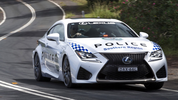 「オーストラリア警察がレクサス RC Fなど新車を続々導入！」の3枚目の画像