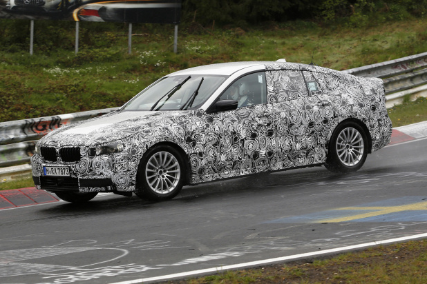 「BMW・5シリーズ GTの次期型がニュルで初の高速テストを実施」の4枚目の画像