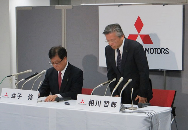 「三菱自動車・相川社長が辞任表明、益子会長は当面留任。その背景とは？」の2枚目の画像