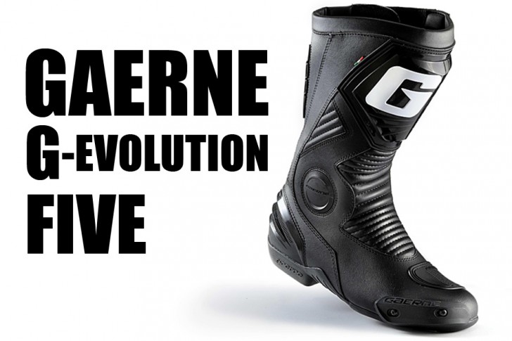 ツーリングを心ゆくまで楽しめるブーツ「GAERNE G-EVOLUTION FIVE 