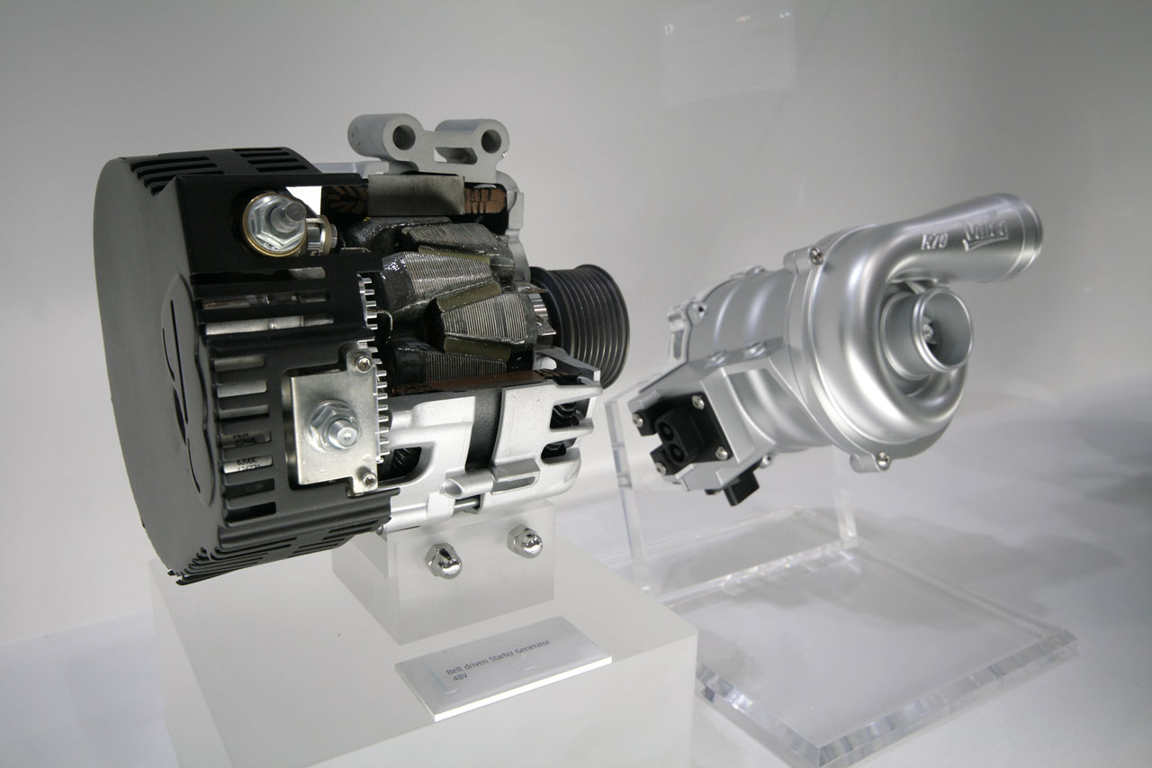 エネルギー回生を前提としたヴァレオの電動スーパーチャージャー 人とくるまのテクノロジー展 Clicccar Com