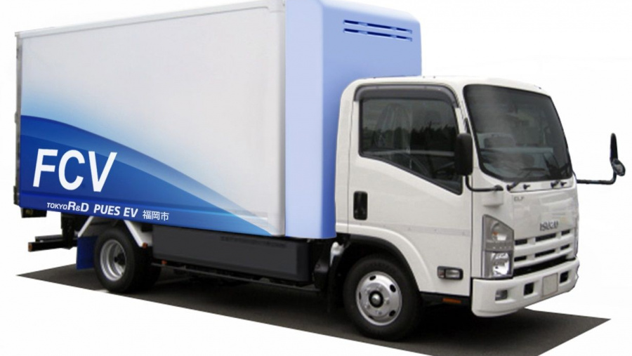 東京アールアンドデーが燃料電池小型トラックの技術を開発し 福岡で実証へ Clicccar Com