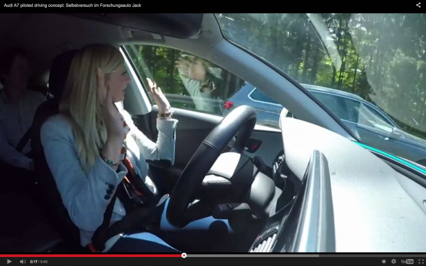 「アウディ 自動運転テストカー「ジャック」の映像を公開【動画】」の4枚目の画像