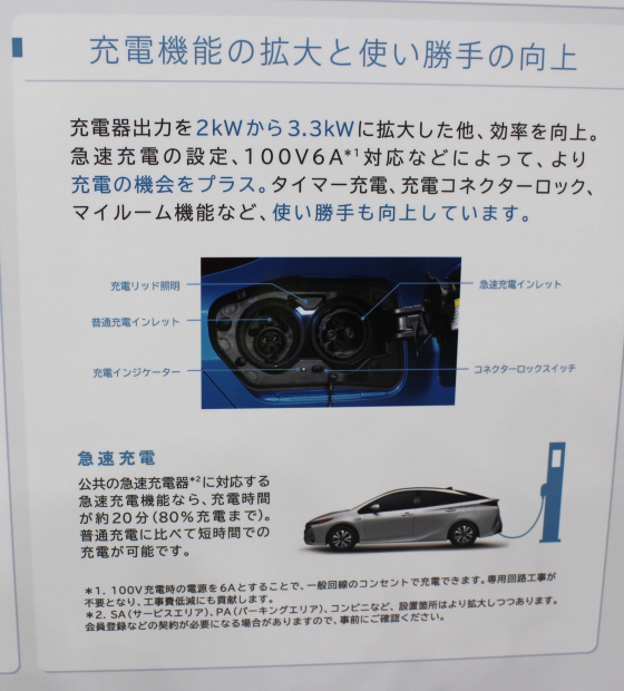 「プリウスPHVの燃費・電費・充電時間、そして伸びたEV走行距離はどう評価される？」の3枚目の画像