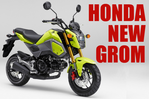 「親しみやすい125cc「Honda GROM」が新しくなって発売！」の1枚目の画像