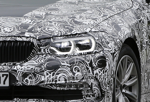 「BMW・5シリーズセダン次世代型、新LEDエンジェルアイがこれだ!」の9枚目の画像