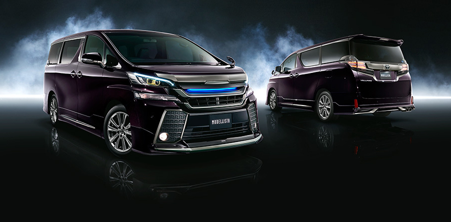 ヴェルファイア Golden Eyes をさらにスタイリッシュに モデリスタ用アイテム登場 Clicccar Com