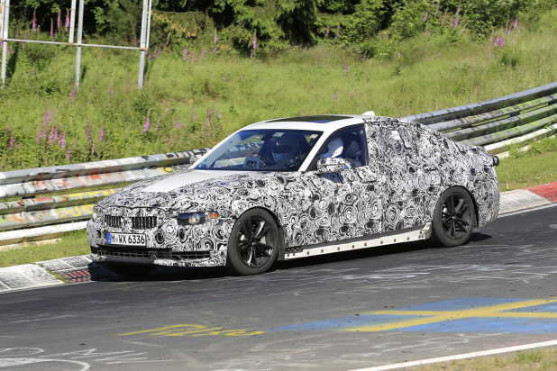 「BMW・3シリーズ次世代型、初のニュル高速テストをキャッチ！」の4枚目の画像