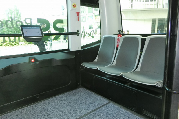 「今夏、日本初導入の無人運転バス「Robot Shuttle」に試乗！」の8枚目の画像