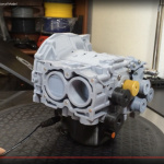 3Dプリンターで作ったスバル水平対向エンジンがかわいい！【動画】 - EJ20_Model03