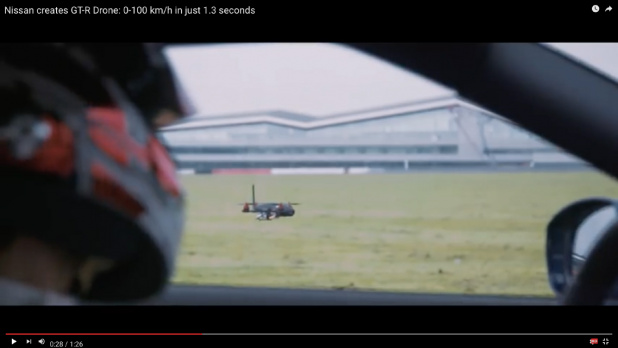 「驚愕!? GT-Rを追撃できる超速ドローンが登場【動画】」の1枚目の画像