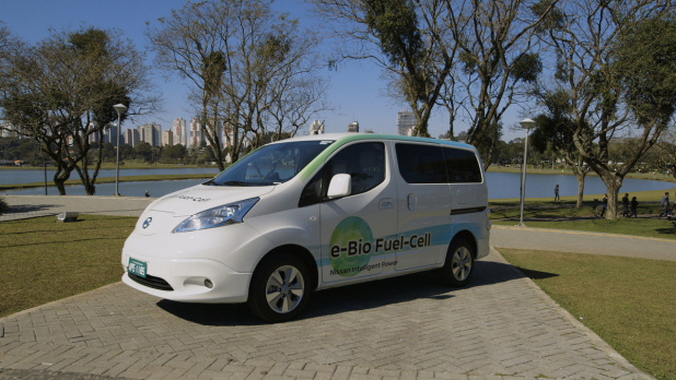 「日産が「SOFC」を搭載した世界初のFCVコンセプトカーをブラジルで公開」の12枚目の画像