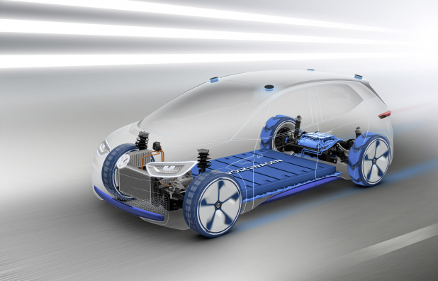 「フォルクスワーゲン「I.D.」は最長600km走行可能な次世代EV【パリモーターショー16】」の1枚目の画像