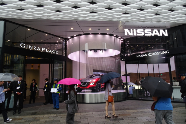 「銀座の新スポット「GINZA PLACE」に「NISSAN CROSSING」をオープン」の1枚目の画像