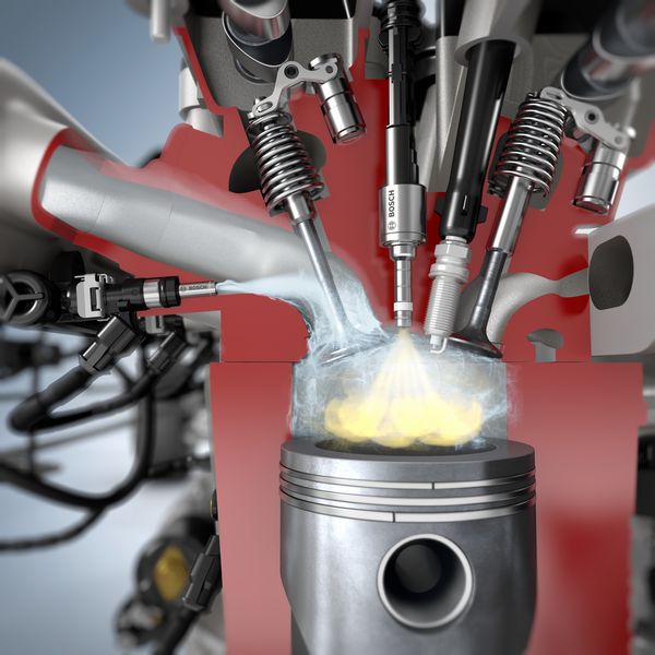 「出力向上と省燃費・エコ性能を両立させるボッシュのガソリンエンジン向け水噴射システム」の1枚目の画像