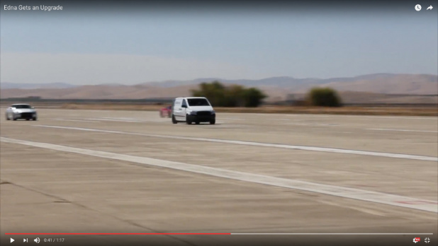 「スーパーカーより速い「EVバン」、その1/4マイル加速タイムは？【動画】」の3枚目の画像