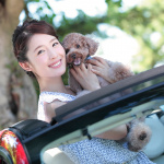 2016夏の思い出「美女と愛犬」Fiat 500Cで葉山へ!【森谷まりん×愛犬ティティ】 - _MG_3687cn
